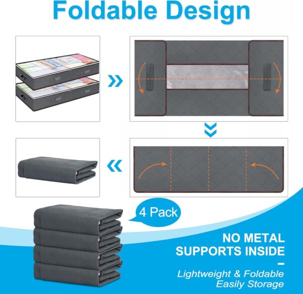 90L Under-Bed Storage Bags - Image 4