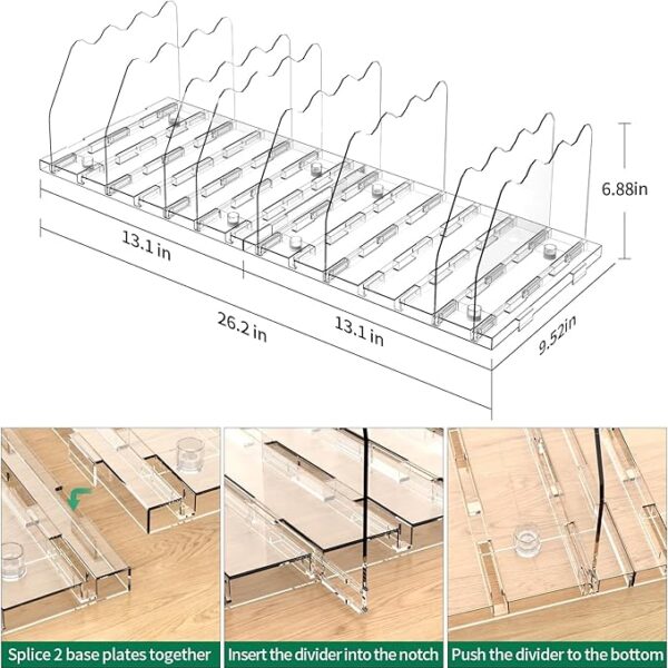 Adjustable Shelf Dividers - Image 2