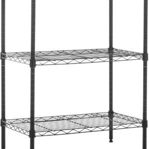 3-Shelf Adjustable Steel Wire Rack