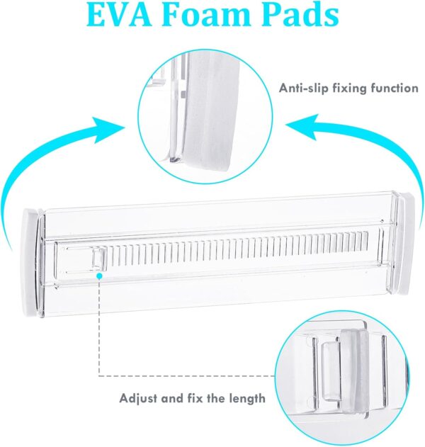 8-Pack Adjustable Drawer Dividers - Image 2