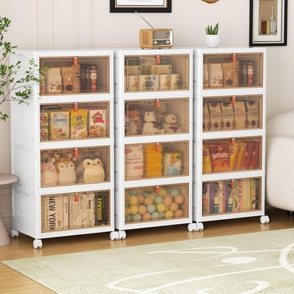 4-Tier 28QT Storage Bins - Image 2