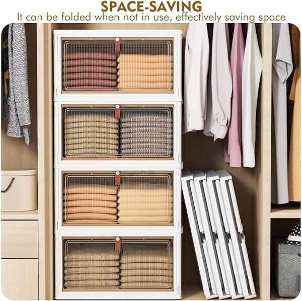 4-Tier 28QT Storage Bins - Image 4